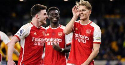 Mikel Arteta - Martin Odegaard - Leandro Trossard - Arsenal return to top of Premier League with win at Wolves - breakingnews.ie - Germany
