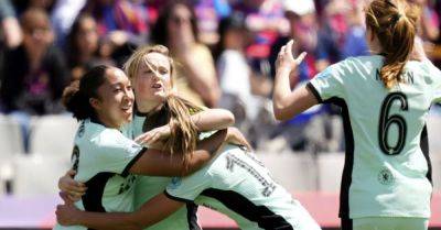 Emma Hayes - Jess Carter - Erin Cuthbert - Chelsea stun Barcelona to take first-leg lead back to Stamford Bridge - breakingnews.ie