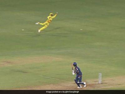 Watch: Ravindra Jadeja's One-Handed Effort Draws "Catch Of IPL 2024" Praise From Ravi Shastri