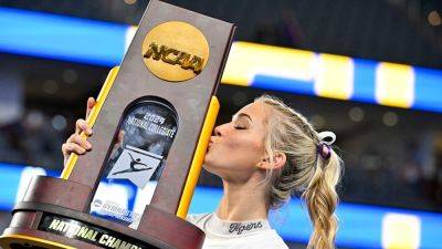 Olivia Dunne's LSU gymnastics team wins NCAA title: 'Best day ever'