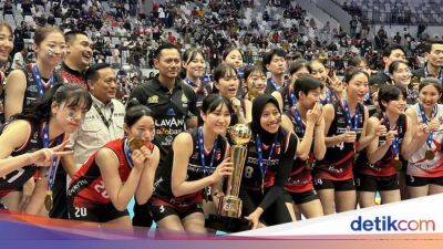 Megawati Jadi MVP Laga Red Sparks Vs Indonesia All Star - sport.detik.com - Indonesia