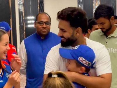Rishabh Pant's Heartwarming Video With Kids Reminds Internet Of 'Babysitter' Sledge