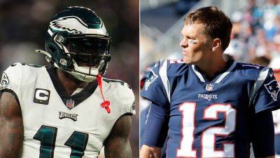 Tom Brady - A.J.Brown - Eagles' AJ Brown changes X profile picture to photo of Tom Brady amid trade speculation - foxnews.com - county Eagle