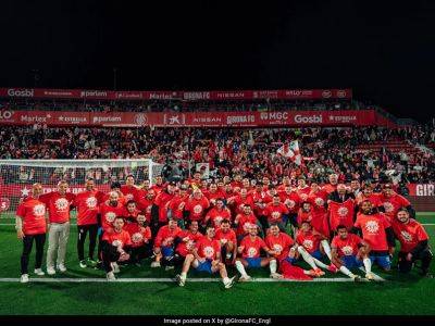 Eric Garcia - Miguel Gutiérrez - La Liga: Girona Beat Cadiz To Guarantee European Qualification - sports.ndtv.com
