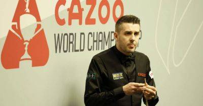 Four-time world champion Mark Selby faces first round exit at the Crucible