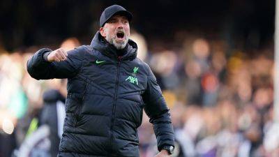 Jurgen Klopp delighted with Liverpool's 'complete' second half at Fulham