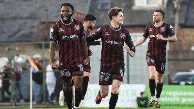 Bohs hold off Drogheda to climb into second place