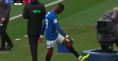 Ally Maccoist - Philippe Clement - Ross Maccausland - Gutted Abdallah Sima unleashes Rangers injury frustration as Philippe Clement embrace fails to halt touchline rage - dailyrecord.co.uk - Belgium - Scotland - Senegal