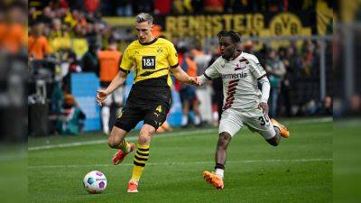 Borussia Dortmund - Granit Xhaka - Bayer Leverkusen - Xabi Alonso - Marcel Sabitzer - Alex Grimaldo - Josip Stanisic - Bayer Leverkusen Stay Unbeaten With Last-Gasp Strike At Borussia Dortmund - sports.ndtv.com - Germany