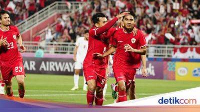 Asia Di-Piala - Indonesia Lolos ke Perempatfinal Piala Asia U-23 2024! - sport.detik.com - Qatar - Australia - Indonesia