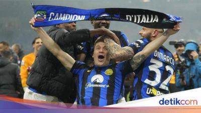 Stefano Pioli - Inter Milan - Marcus Thuram - Inter Milan Kunci Scudetto dengan Penuh Gaya - sport.detik.com