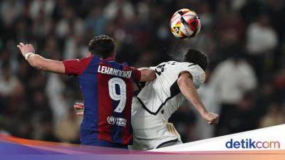 Robert Lewandowski - Paris St Germain - El Clasico - Santiago Bernabéu - Liga Spanyol - Lewandowski: Barcelona Tahu Cara Kalahkan Real Madrid - sport.detik.com
