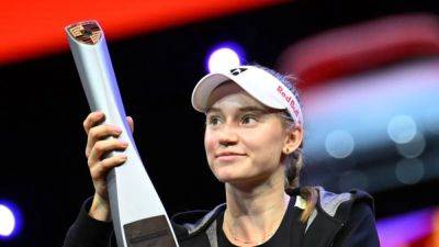 Elena Rybakina - Marta Kostyuk - International - Rybakina delighted by consistency after Stuttgart win - channelnewsasia.com - France - county Miami