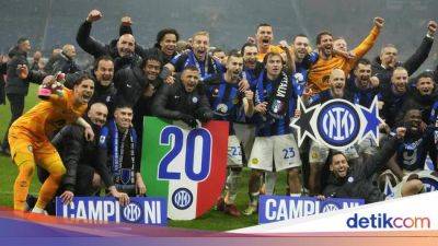 Euforia Inter Milan Sabet Scudetto ke-20 - sport.detik.com