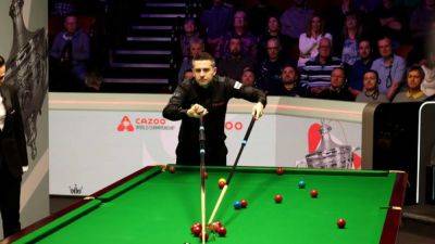 Mark Selby - Selby unsure of future after early Crucible exit - channelnewsasia.com