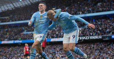 Erling Haaland and Phil Foden miss Manchester City training ahead of Brighton clash