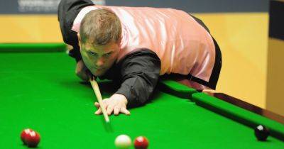 World Snooker Championship star reveals he once turned up to an event DRUNK and was £30k in debt