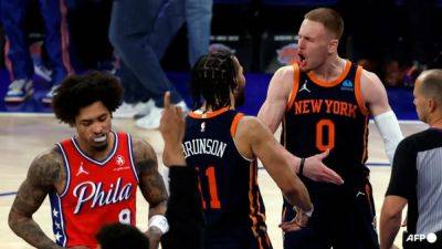 Knicks rally late to stun Sixers, take 2-0 NBA playoff series lead
