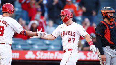 Trout delivers early as Angels move slugger to leadoff spot - ESPN