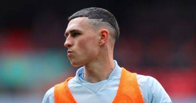 Phil Foden - Erling Haaland - John Stones - Foden, Haaland, Stones - Man City injury news and return dates for Brighton - manchestereveningnews.co.uk - county Stone