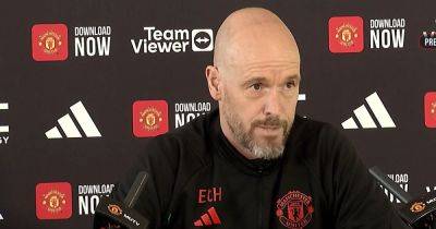 Erik ten Hag got his facts wrong during Manchester United's press conference