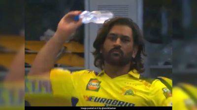 Marcus Stoinis - Ruturaj Gaikwad - Watch: MS Dhoni Snaps At Photographer, His Epic Act Leaves Fans In Splits - sports.ndtv.com - India