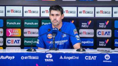 Marcus Stoinis - Ruturaj Gaikwad - Stephen Fleming - "We Were Not Comfortable": CSK Coach Stephen Fleming Interesting Take On Loss Against LSG - sports.ndtv.com - India