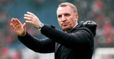 Brendan Rodgers excited by Celtic’s bid for double with six matches remaining