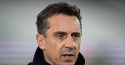 Gary Neville's reaction to Sheffield United opener against Manchester United says it all