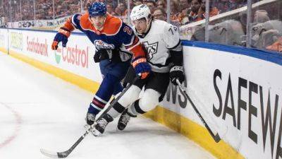 Leon Draisaitl - Kopitar's OT winner lifts Kings to 5-4 win over Oilers to even series at 1-1 - cbc.ca - Los Angeles