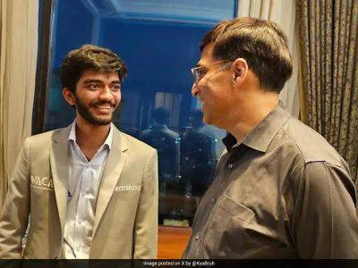 "Have Heavily Benefitted From His Academy": Gukesh D On Chess Legend Viswanathan Anand