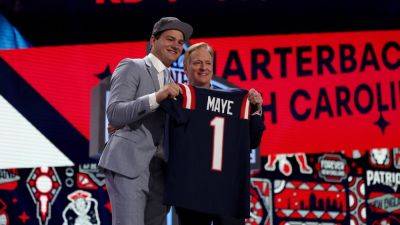 Patriots select QB Drake Maye with No. 3 pick in NFL draft - ESPN