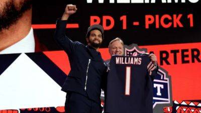 Bears take Caleb Williams with top pick as record 6 QBs chosen in 1st round of NFL draft