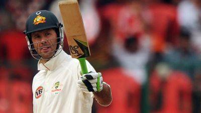 Ricky Ponting - Sourav Ganguly - "Have Every Bat That I Scored An International Century With": Ricky Ponting - sports.ndtv.com - Australia - India