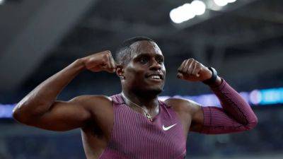 Fred Kerley - American Coleman believes Bolt's 100m record could fall soon - channelnewsasia.com - Usa - county Christian - Jamaica