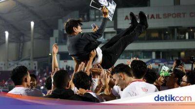 Shin Tae-Yong - Asia Di-Piala - Timnas Indonesia U-23 ke Semifinal, Anaknya Shin Tae-yong Ikut Bangga - sport.detik.com - Indonesia