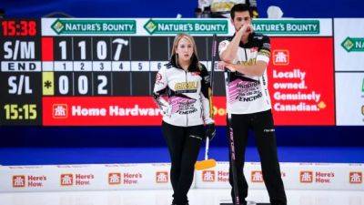 Canada eliminated from mixed doubles curling worlds in stunning loss to Estonia - cbc.ca - Canada - Estonia