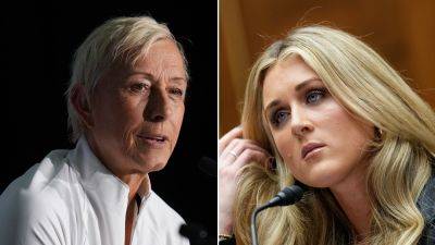 Navratilova, Gaines warn protection for female athletes 'at a precipice' as NCAA governing board meets