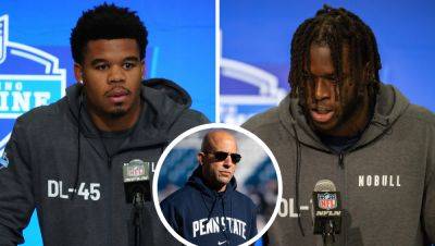 Roger Goodell - James Franklin Raced Across Maryland To Make It To Draft Parties For Both Penn State 1st-Rounders - foxnews.com - New York - state Maryland