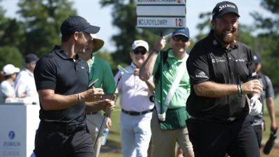 Shane Lowry and Rory McIlroy remain in contention in New Orleans