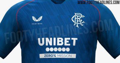 Philippe Clement - Rangers home kit leaks as Castore go true blue to shake things with fans noticing something different in new look - dailyrecord.co.uk - Belgium - Scotland