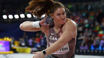 Paris Olympic - Sarah Mitton 2nd at Suzhou Diamond League despite not feeling in top shot put form - cbc.ca - Usa - China - Hungary - county Chase