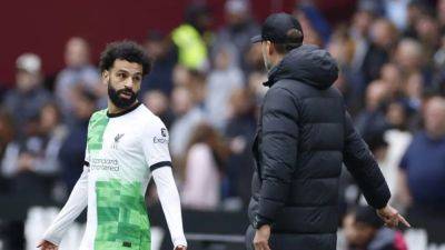 Mohamed Salah - Juergen Klopp - Darwin Núñez - International - Salah in touchline row with Klopp as Liverpool drop points - channelnewsasia.com - Germany - Egypt