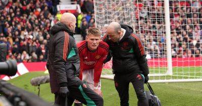 Thomas Frank - Scott Mactominay - Aaron Hickey - Nathan Patterson - Stuart Armstrong - Erik X (X) - Steve Clarke - Scott McTominay is latest Scotland injury worry as Man Utd star forced off in some distress - dailyrecord.co.uk - Germany - Scotland - county Lewis - county Scott
