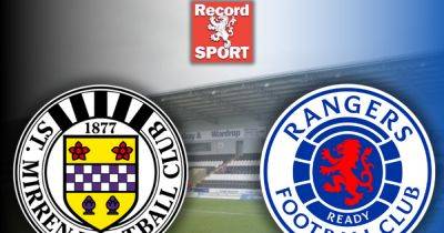 Brendan Rodgers - Stephen Robinson - Philippe Clement - St Mirren vs Rangers LIVE score and goal updates from the Scottish Premiership clash in Paisley - dailyrecord.co.uk - Belgium - Scotland
