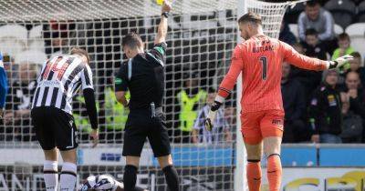 Jack Butland sees Rangers red card claim against St Mirren rejected as Stephen Robinson jumps to defence of keeper