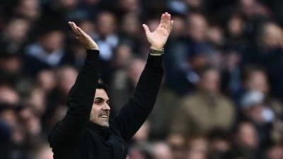 Arsenal must keep feet on the ground after Spurs win says Arteta