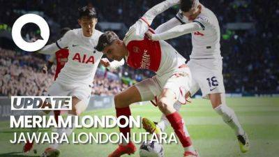Derby London Utara: Arsenal Tumbangkan Tottenham 3-2