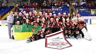 Regina Rebels win U18 national championship gold medal in victory over North York Storm