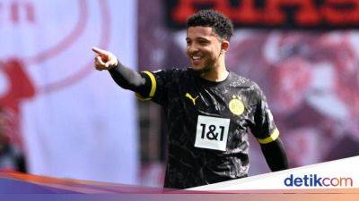 Borussia Dortmund - Jadon Sancho - Harry Kane - Bundesliga - Jadon Sancho Ukir Rekor di Bundesliga - sport.detik.com